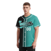 Custom Black Green Gradient Fashion Personalized Authentic Baseball Jersey BSBJ01-D0a7a0c