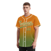 Custom Orange Green Fade Fashion Personalized Authentic Baseball Jersey BSBJ01-D0a70b9