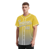 Custom Yellow Grey Fade Fashion Personalized Authentic Baseball Jersey BSBJ01-D0a70fb