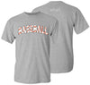 2621 Baseball Arch-Sports Short Sleeve Girlie Girl Graphic Tee by DoodleBug's