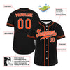 Custom Black Classic Style Orange Personalized Authentic Baseball Jersey UN002-bd0b00d8-b9