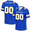 Custom Blue Classic Style Personalized Authentic Football Jersey FBJ02-bd0a70bb