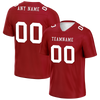 Custom Red Classic Style Personalized Authentic Football Jersey FBJ02-bd0a700a