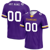 Custom Purple Classic Style Personalized Authentic Football Jersey FBJ02-bd0a7009