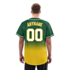 Custom Green Yellow Fade Fashion Personalized Authentic Baseball Jersey BSBJ01-D0a70ca