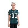 Custom Cyan Classic Style Personalized Authentic Football Jersey FBJ02-bd0a70ab