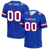 Custom Blue Classic Style Personalized Authentic Football Jersey FBJ02-bd0a70ca