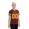 Custom Brown Classic Style Personalized Authentic Football Jersey FBJ02-bd0a70af