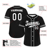 Custom Black Classic Style White Personalized Authentic Baseball Jersey UN002-bd0b00d8-ca