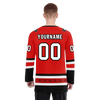 Custom Red Black Personalized Hockey Jersey HCKJ01-D0a700a