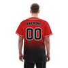 Custom Red Black Fade Fashion Personalized Authentic Baseball Jersey BSBJ01-D0a70ba