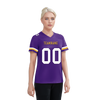 Custom Purple Classic Style Personalized Authentic Football Jersey FBJ02-bd0a7009