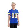 Custom Blue Classic Style Personalized Authentic Football Jersey FBJ02-bd0a70bb