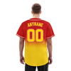 Custom Red Yellow Fade Fashion Personalized Authentic Baseball Jersey BSBJ01-D0a70d7