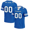 Custom Blue Classic Style Personalized Authentic Football Jersey FBJ02-bd0a700f