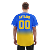 Custom Blue Yellow Fade Fashion Personalized Authentic Baseball Jersey BSBJ01-D0a70c0