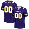 Custom Purple Classic Style Personalized Authentic Football Jersey FBJ02-bd0a70cb