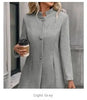 Women’s Elegant Single-Breasted Winter Overcoat by FitiqueFit