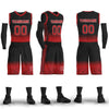 Custom Black Red Fade Fashion Sports Uniform Basketball Jersey BBJ01-D020102-4