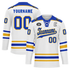 Custom White Blue Personalized Hockey Jersey HCKJ01-D0a70ab