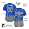 Custom Blue Gray City Edition Personalized Authentic Baseball Jersey BSBJ01-D017124