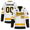 Custom White Black Personalized Hockey Jersey HCKJ01-D0a70a0