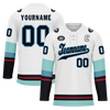 Custom White Blue Personalized Hockey Jersey HCKJ01-D0a70da