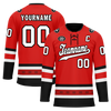 Custom Red Black Personalized Hockey Jersey HCKJ01-D0a700a