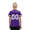 Custom Purple Classic Style Personalized Authentic Football Jersey FBJ02-bd0a7009