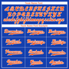 Custom Blue Orange City Edition Personalized Authentic Baseball Jersey BSBJ01-D017128