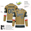 Custom Yellow Personalized Hockey Jersey HCKJ01-D0a70de