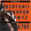 Custom Orange Black Classic Style Personalized Authentic Baseball Jersey UN002-D0b0a00-8