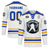 Custom White Blue Personalized Hockey Jersey HCKJ01-D0a70ab