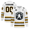 Custom White Yellow Personalized Hockey Jersey HCKJ01-D0a70ef