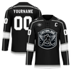 Custom Black White Personalized Hockey Jersey HCKJ01-D0a70e8