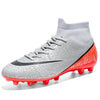 New Breathable Sports High-top Firm Ground Soccer Shoes by My Store
