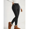 Women’s High-Waist Fleece-Lined Warm Leggings by FitiqueFit