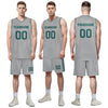 Custom Gray Classic Style Sports Uniform Basketball Jersey BBJ01-D020105-20