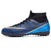 New Breathable Sports High-top Firm Ground Soccer Shoes by My Store