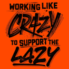 Crazy - Safety Yellow T-Shirt by Armed American Supply