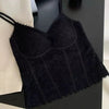 Womens Retro Floral Lace Camisole Top by My Store
