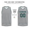 Custom Gray Classic Style Sports Uniform Basketball Jersey BBJ01-D020105-20