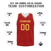 Custom Red Yellow Classic Style Sports Uniform Basketball Jersey BBJ01-bd0a70aa