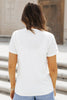White Take me out to the Ballgame Casual Tee by Wild and Free Boutique