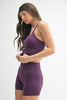 MONO B Venice Cloud Light Crisscross Sports Bra