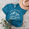 Faith Can Move Mountains || White Deisgn || Tee