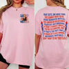 Dazed and Confused Ginny Stroud 4th of July T-Shirt – Two-Sided Retro 70s Cult Film Unisex Graphic Tee