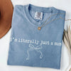 I'm Literally Just A Mom T-Shirt by EnjoyMyDesign LLC