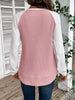 Waffle Knit Raglan Sleeve T-Shirt by Wild and Free Boutique