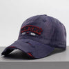 Embroidered Letter Denim Baseball Cap – Soft Crown by FitiqueFit